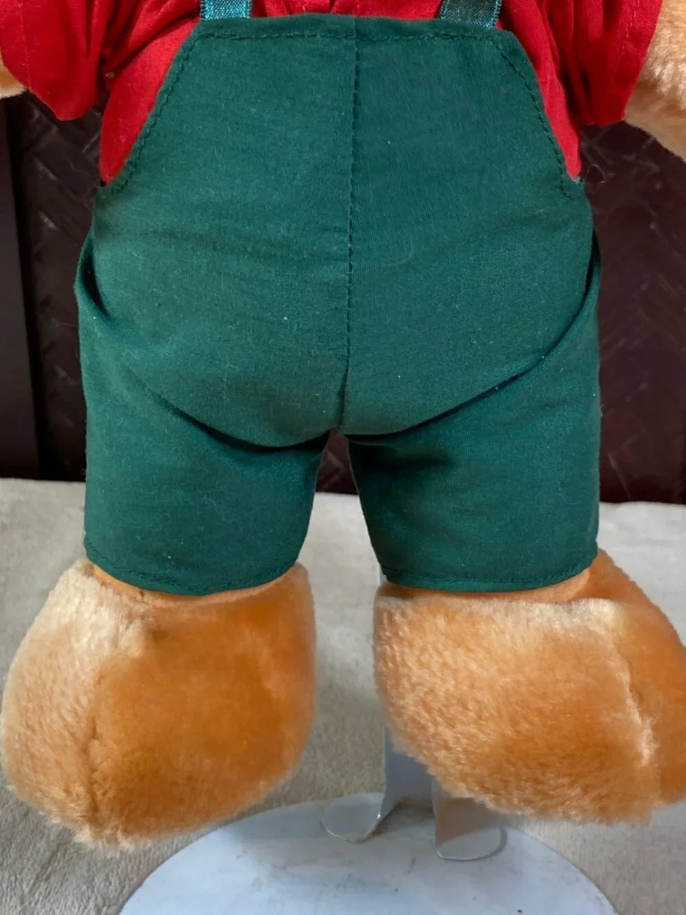 Christmas Berenstain Bears Applause  Brother Son Winter Santa Hat  Plush Vintage